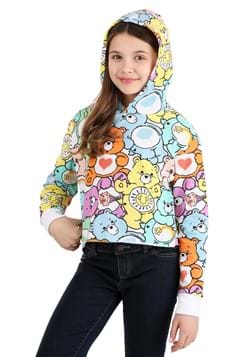 Jumbo AOP Care Bear Skimmer Hooded Girls Sweatshirt UPD