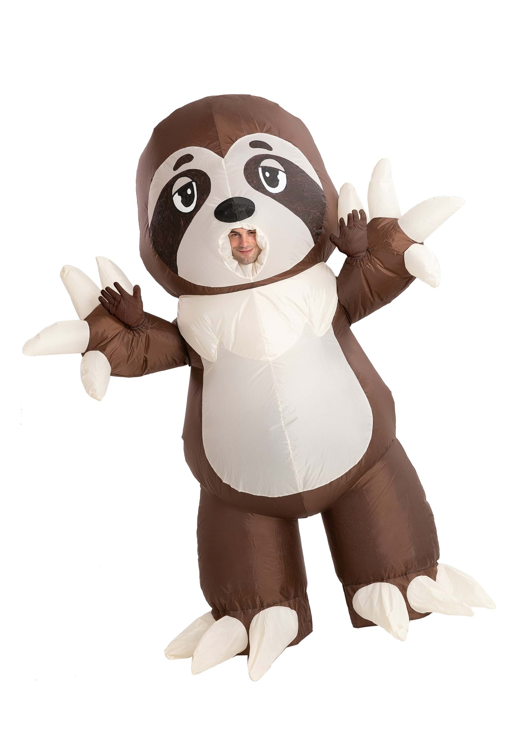 Inflatable Sloth Costume for Adults