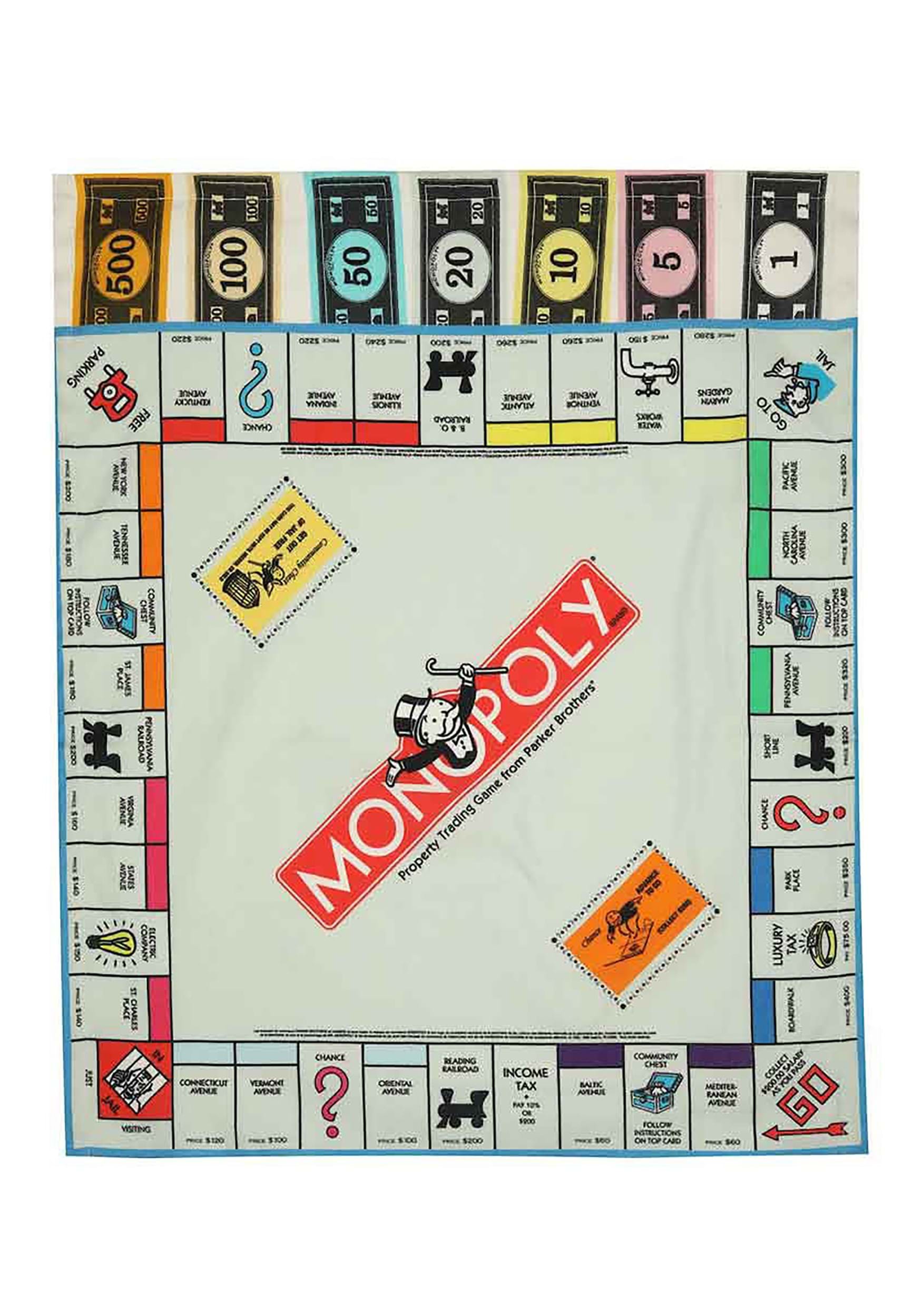Monopoly Board Towel