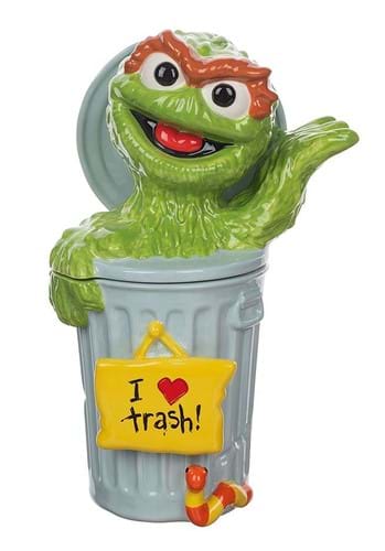 Sesame Street Grouch Ceramic Cookie Jar