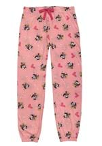 Womens Minnie Mickey Hug Varsity Tee Jogger Set Alt 3