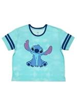 JUNIORS STITCH SMILE & HIBISCUS VARSITY TEE & JOGG Alt 4