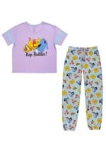 Womens Winnie the Pooh Varsity Tee Jogger Set