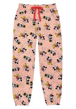 Womens Mickey and Minnie Pose Joggers