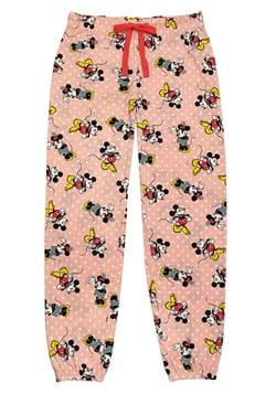 Disney Minnie Mouse Womens Pajama Pants Lounge Jogger, Minnie