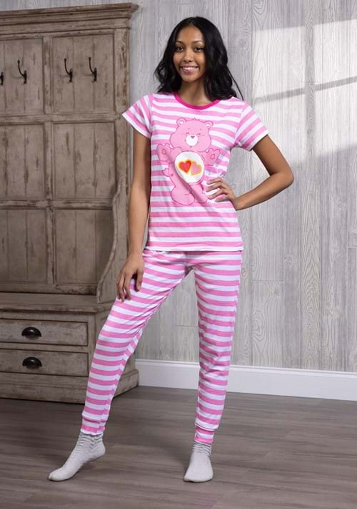 Love a Lot Bear Stripe Women's Set