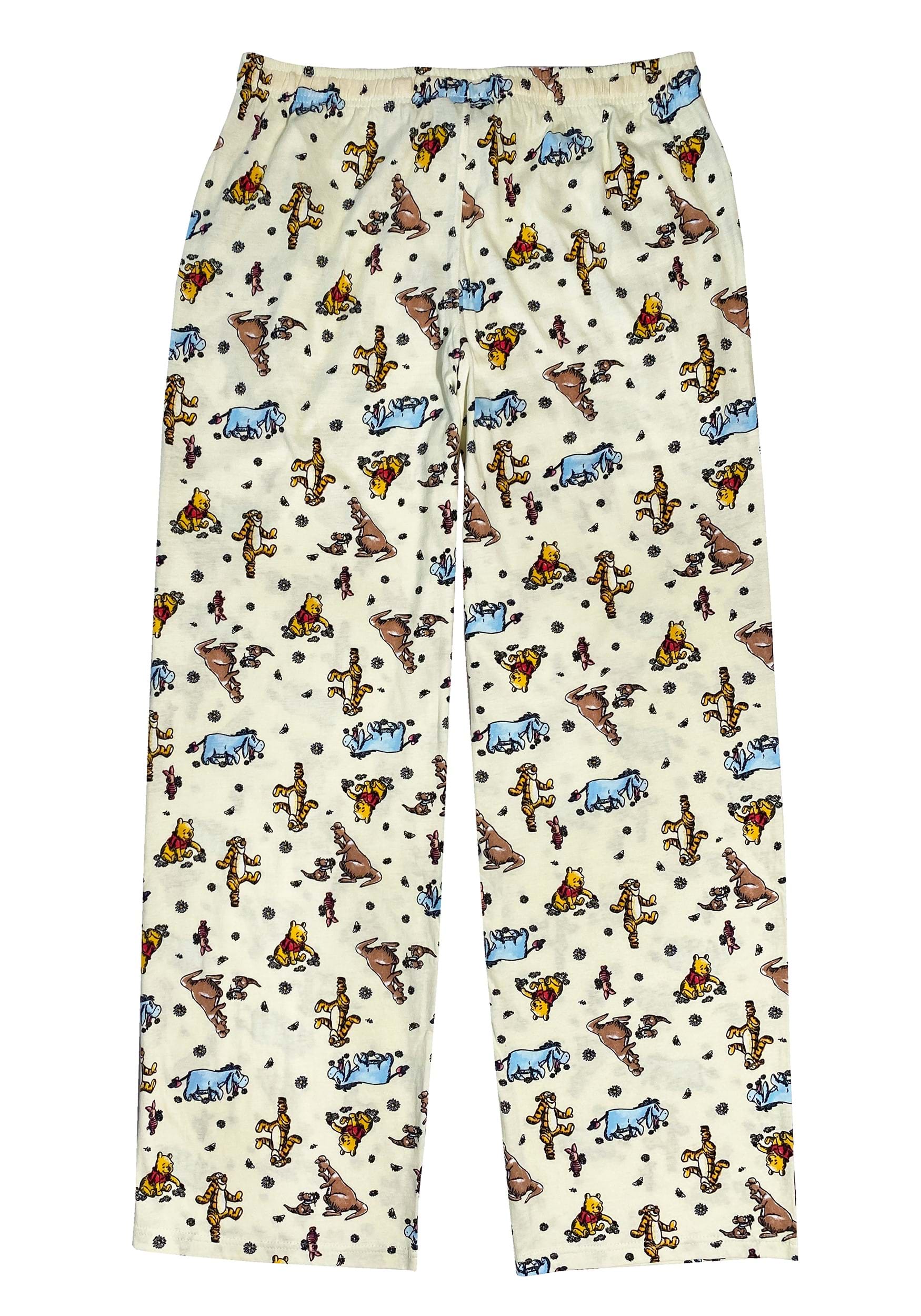 Adult Pooh & Friends Daisy Stack Pajama Pants