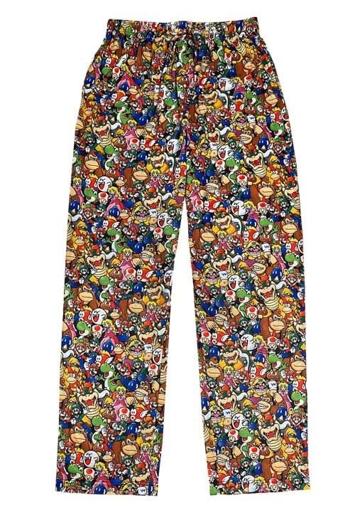 Mens Super Mario Crew Sleep Pant