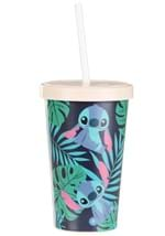 Disney Stitch Tropics Bamboo Tumbler w/ Straw & Li Alt 2