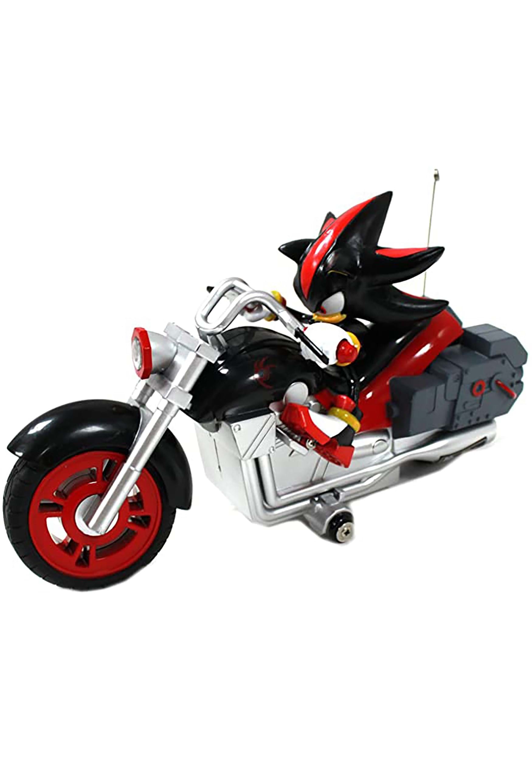 shadow the hedgehog with motorcycle