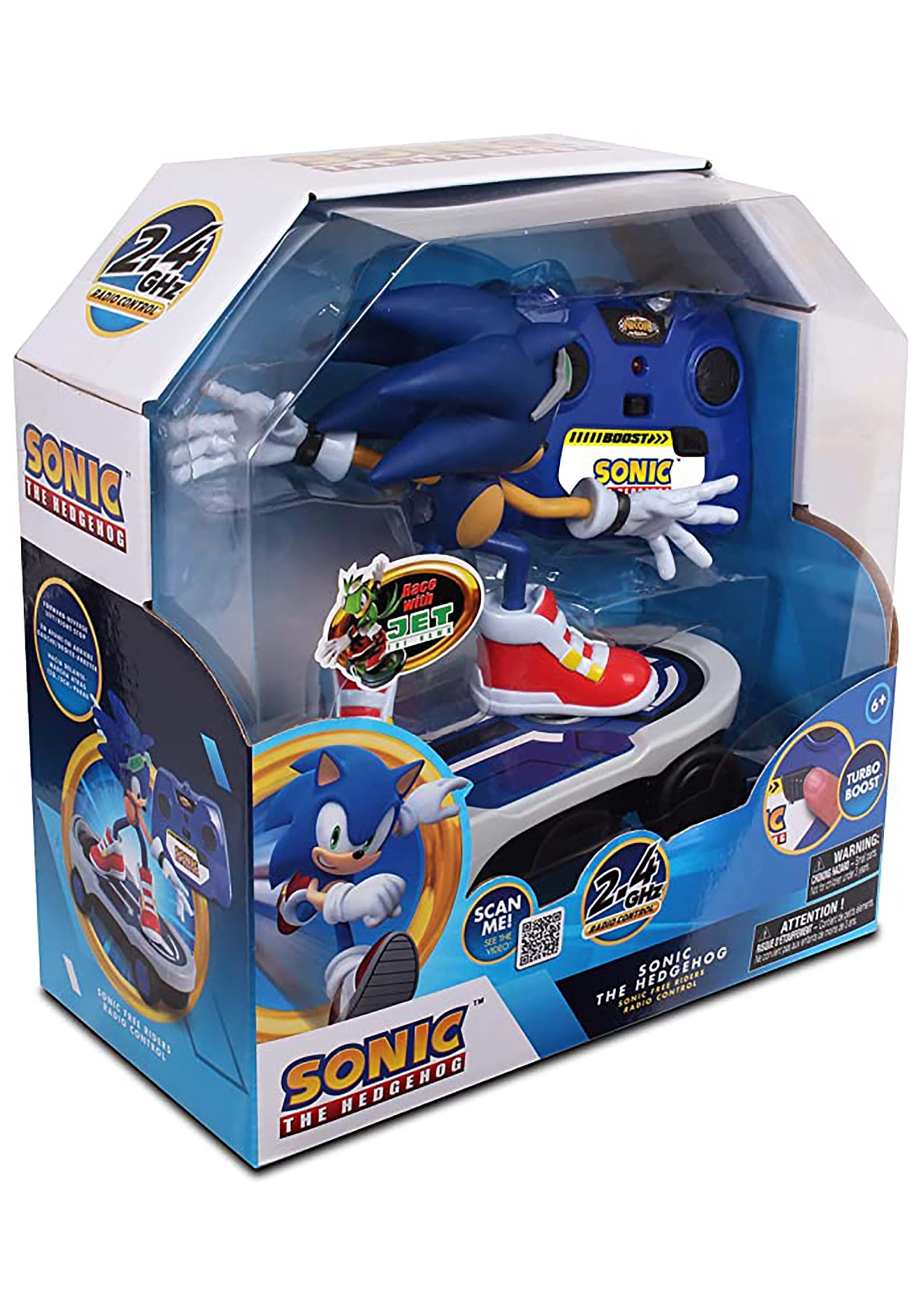 Sonic the Hedgehog Sonic R/C Skateboard With Turboboost