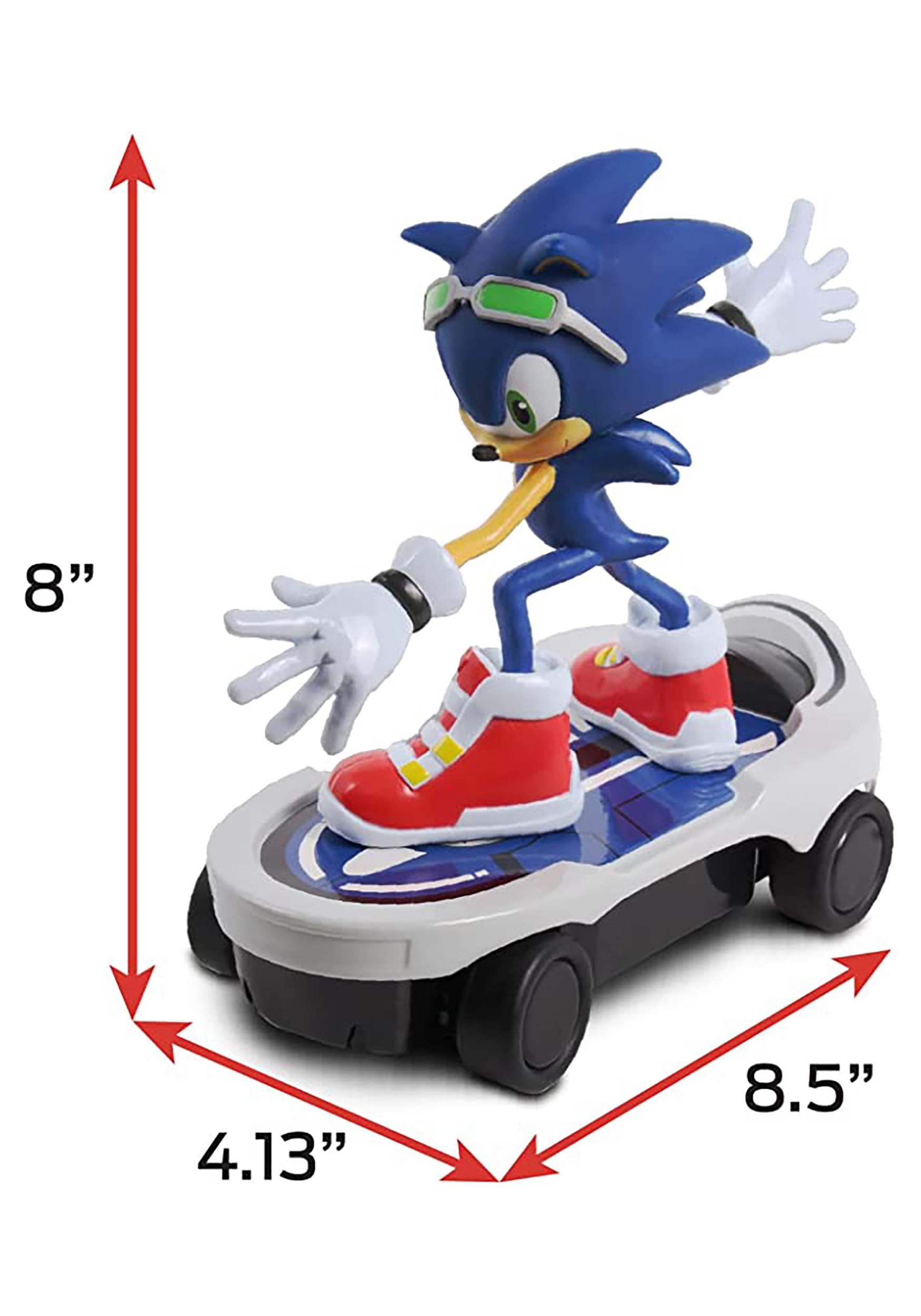 Sonic the Hedgehog Sonic R/C Skateboard With Turboboost