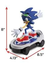 Sonic the Hedgehog Sonic R/C Skateboard w/ Turboboost Alt 1