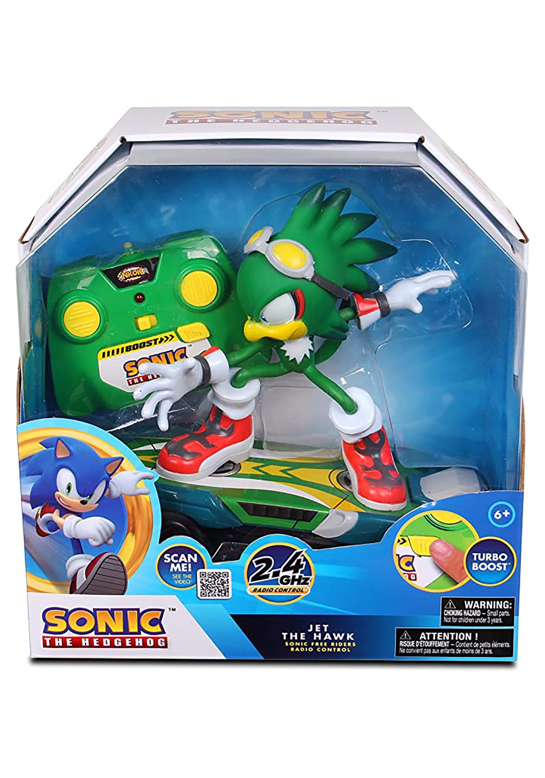 Sonic Jet R/C Skateboard with Turbo Boost