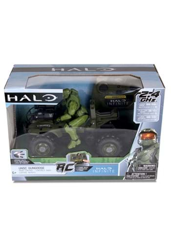 Halo Infinite Master Chief & R/C Gungoose Vehicle