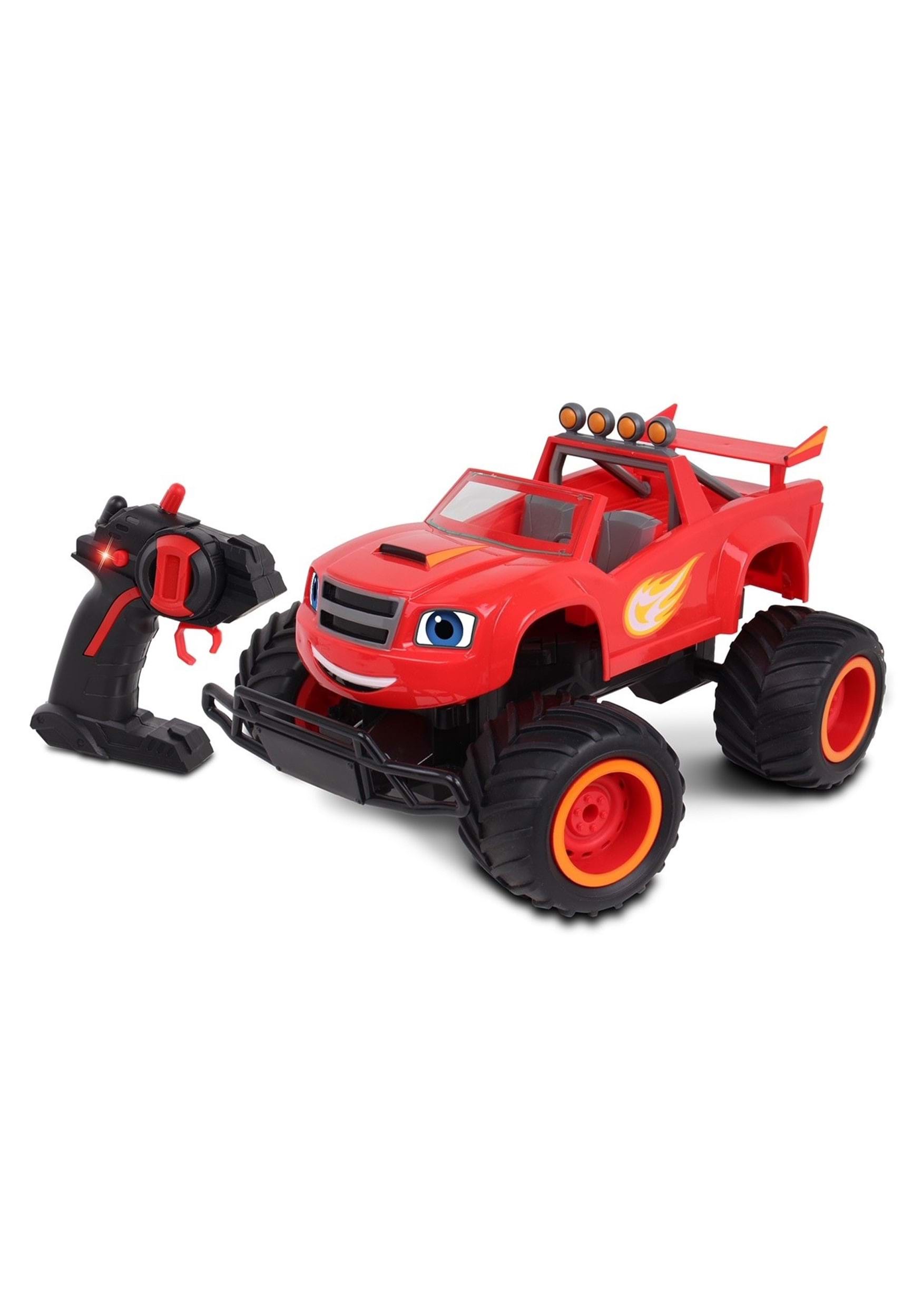 NKOK Blaze And The Monster Machines RC: High Performance Blaze -  Nickelodeon, Remote Control Offroad Monster Truck