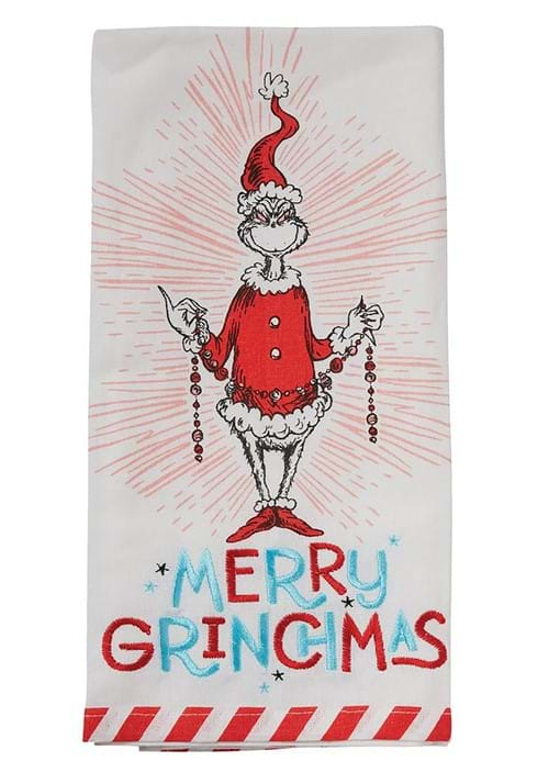 Grinch Tea Towel