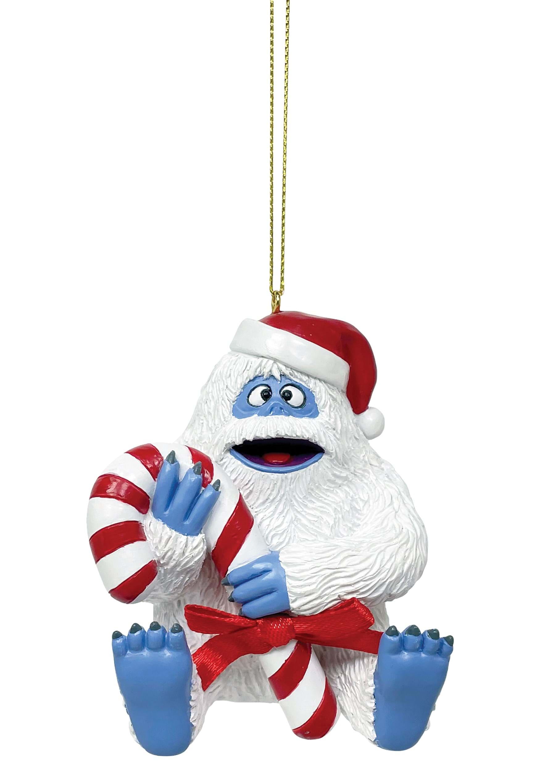 Bumble with Candy Cane Ornament