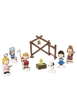 Peanuts Christmas Pageant Statue Set