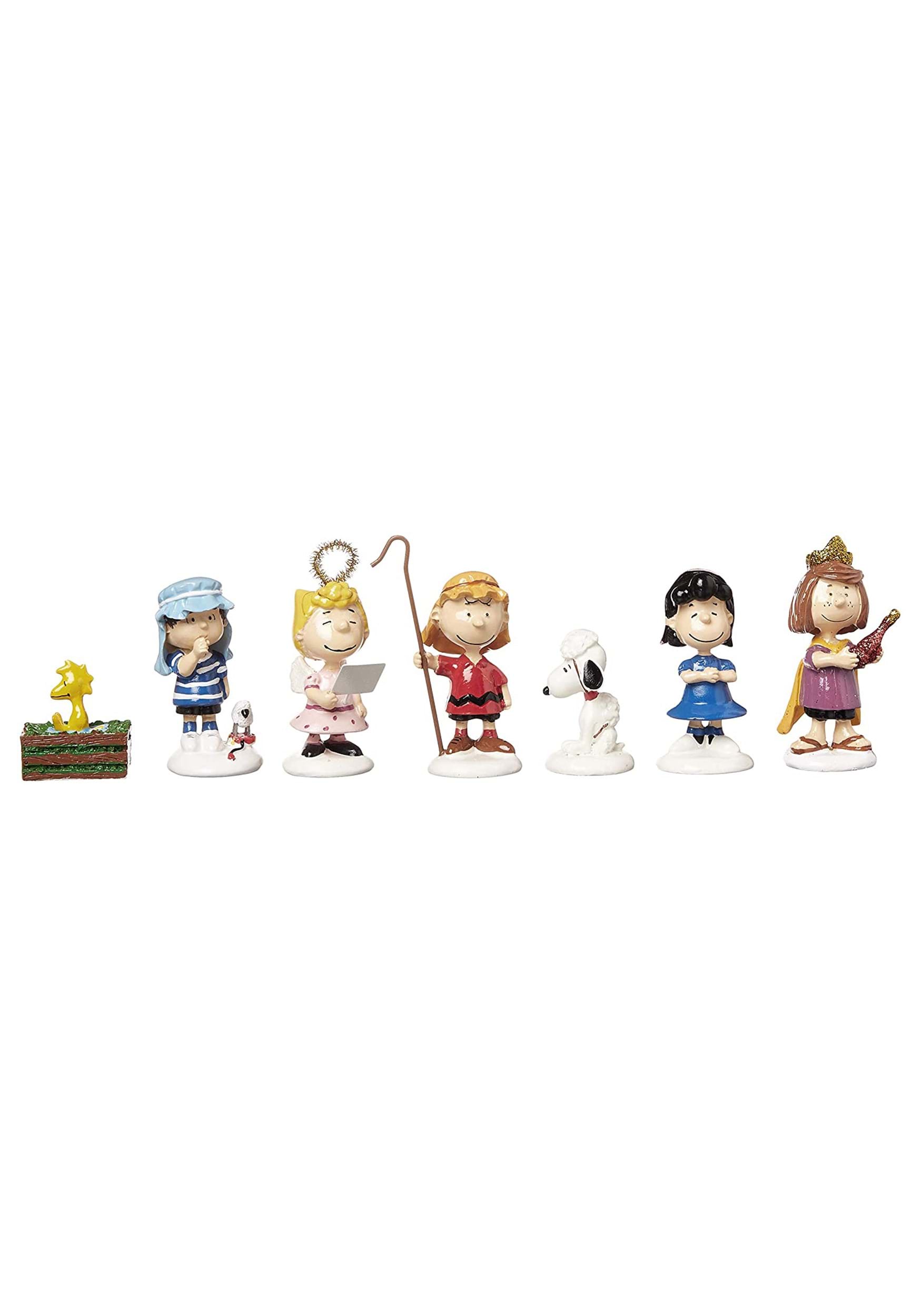 Peanuts Christmas Pageant Figurines