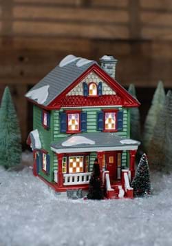 Snow Village Christmas Vacation Aunt Bethany's House Lighted