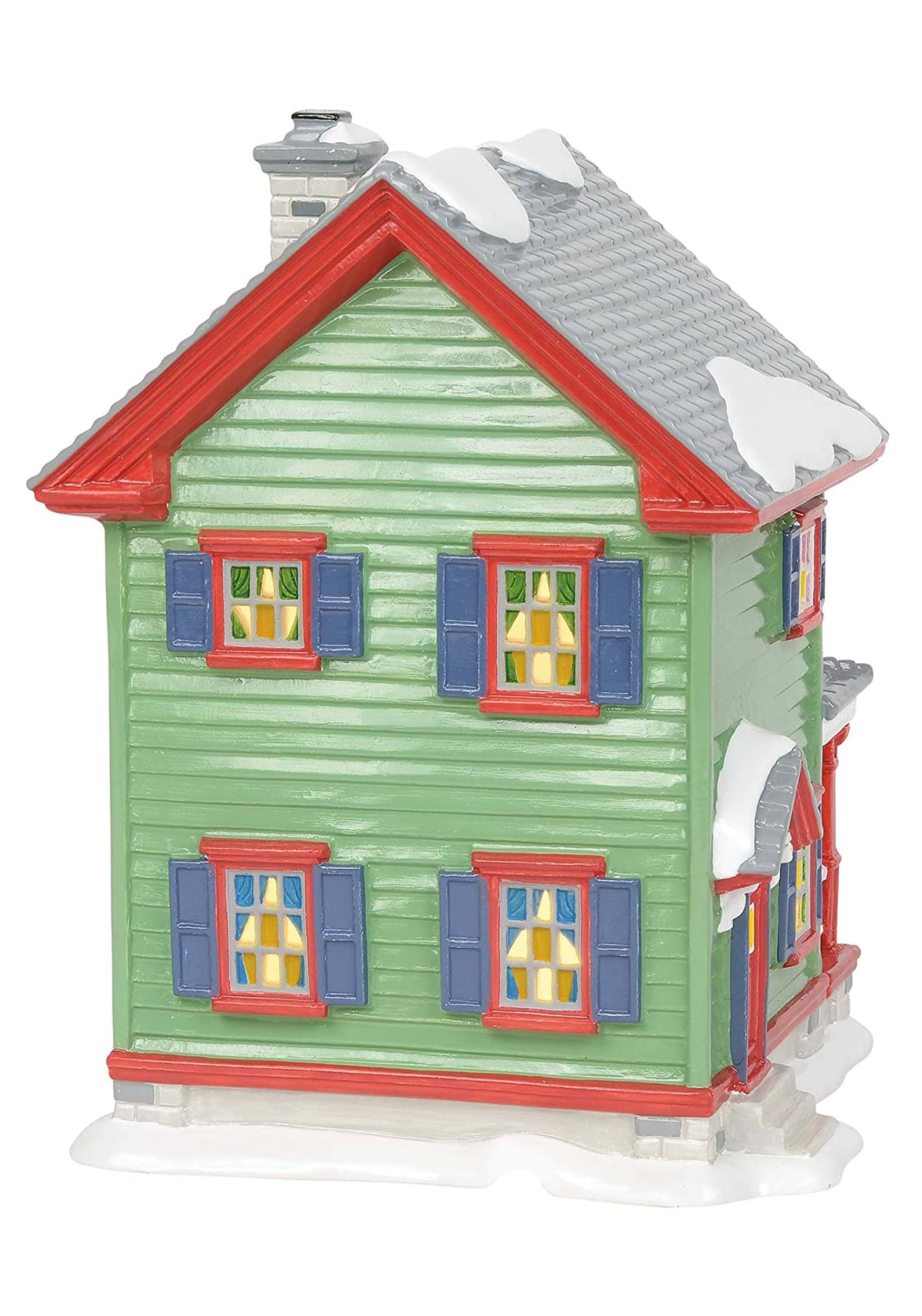 Christmas Vacation Aunt Bethany's House Lighted Building Snow Village