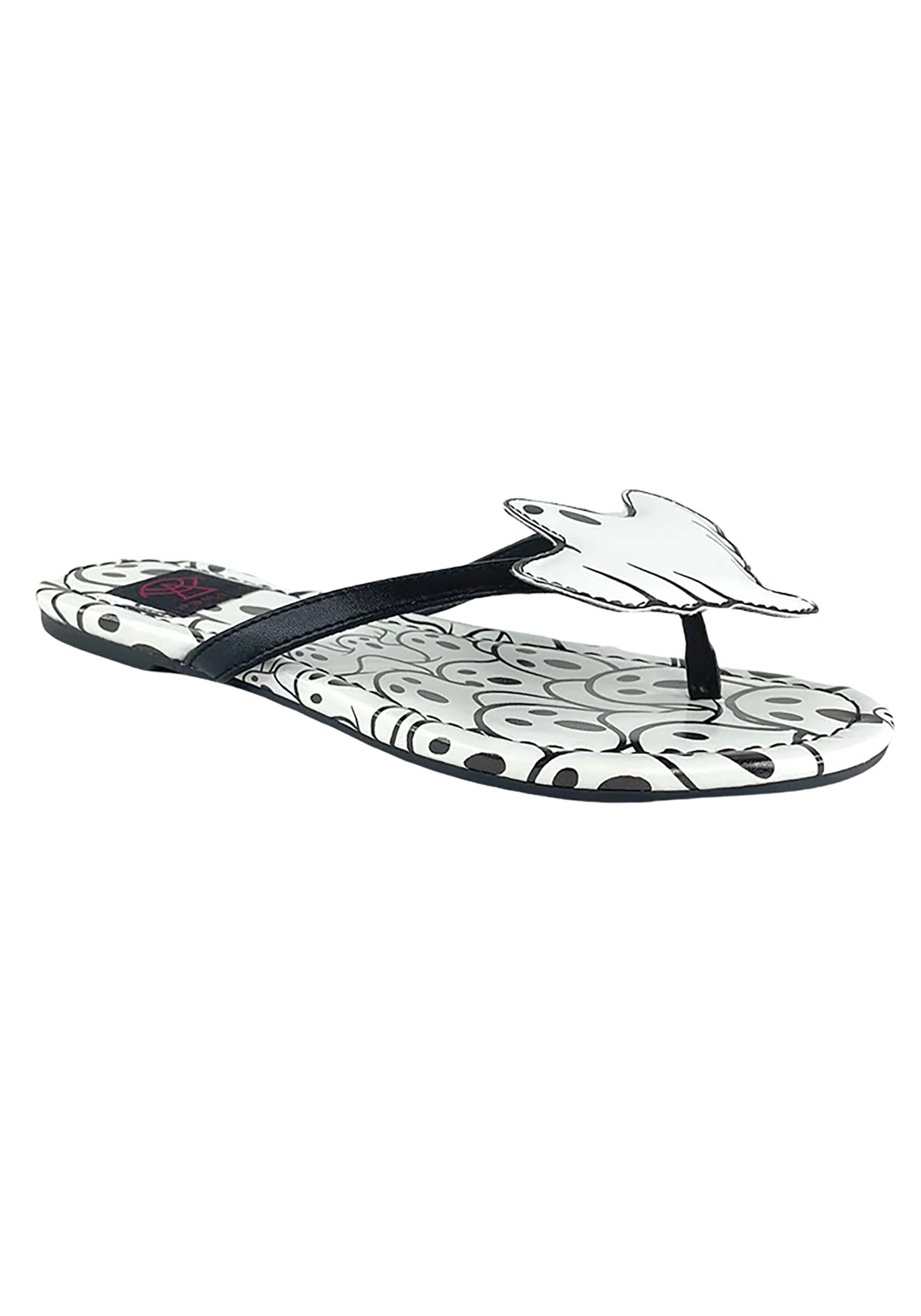 Ghost Icon Slip On Sandals