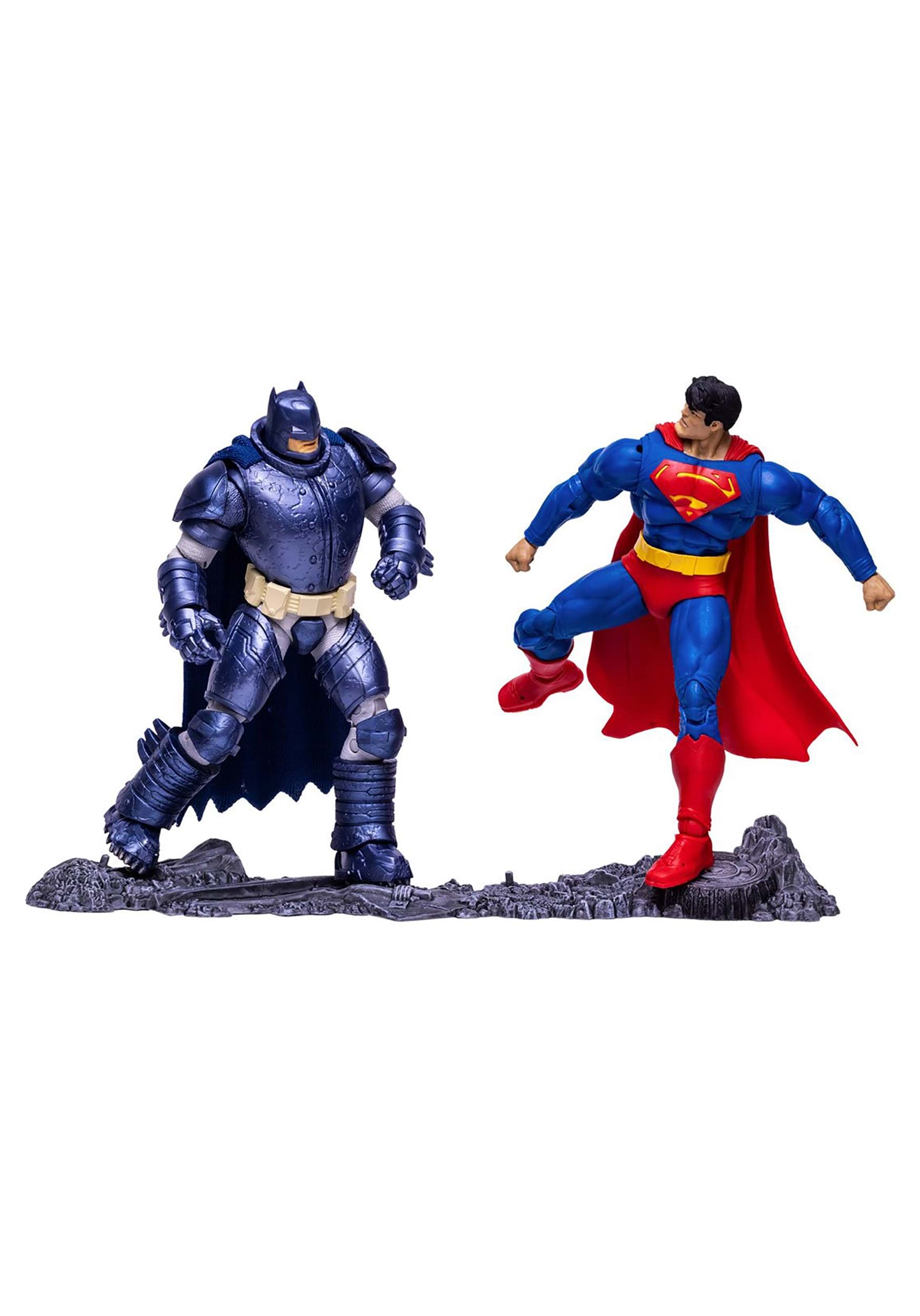 DC The Dark Knight Returns Superman vs. Batman 7" Scale Action Figure