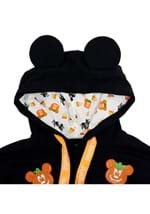 Loungefly Disney Minnie Halloween Unisex Hoodie Alt 5