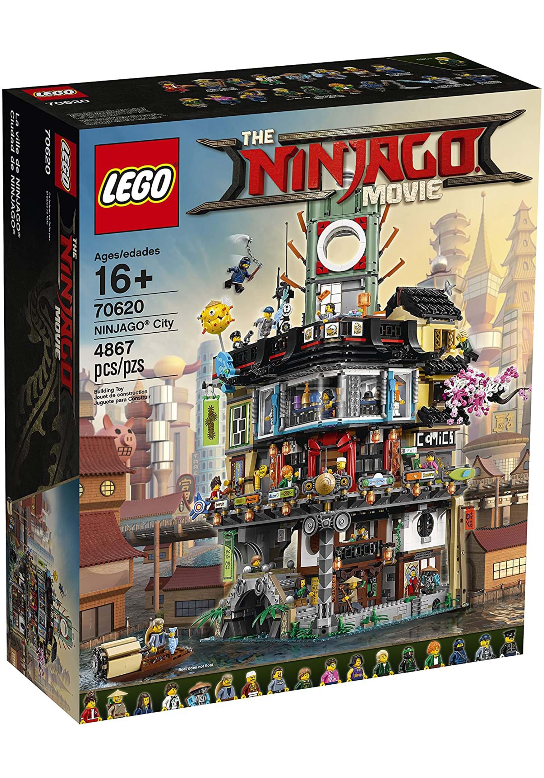 LEGO: The Ninjago Movie Ninjago City Building Set