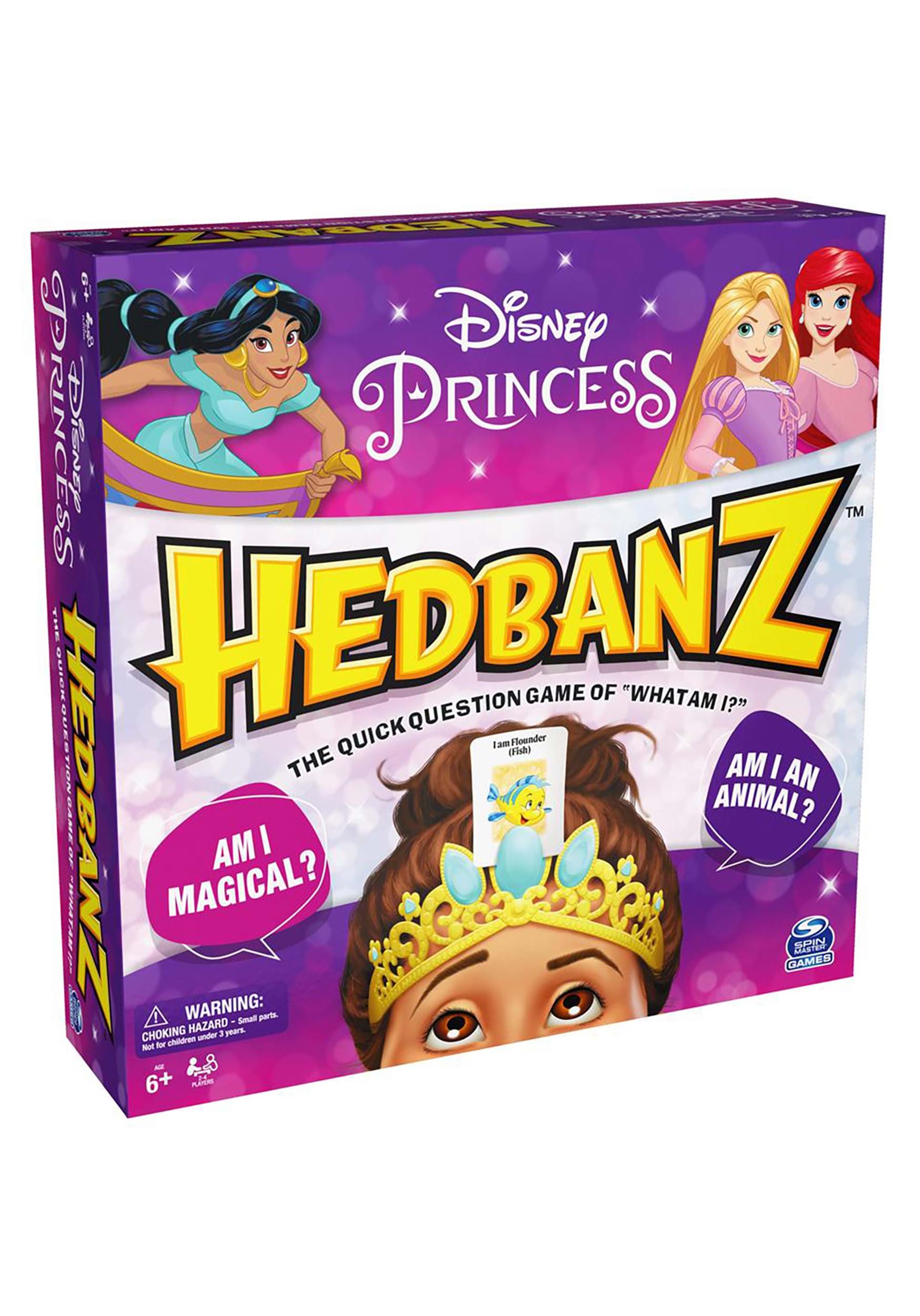 Headbandz Guessing Game Disney Princess Edition