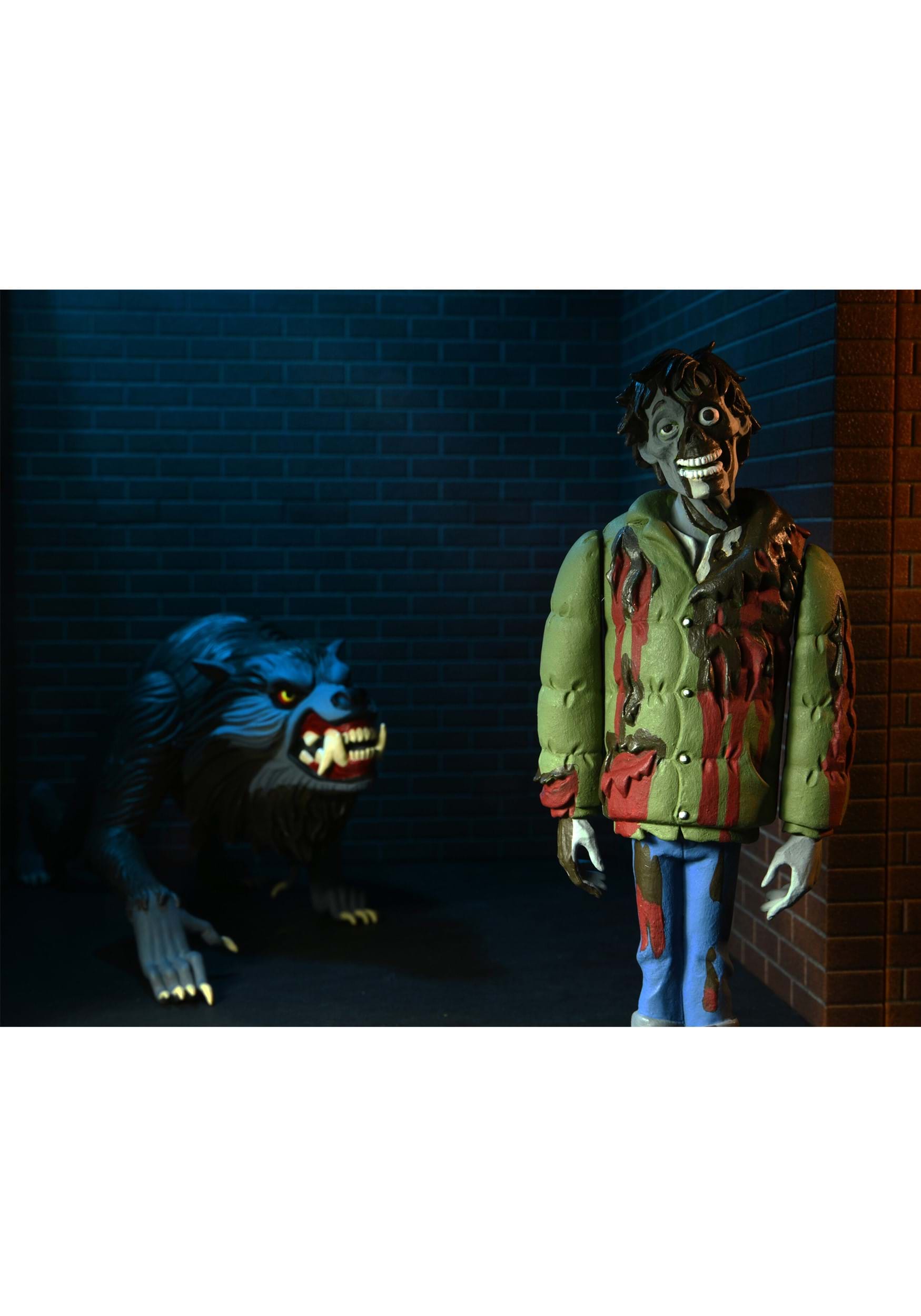 An American Werewolf In London 2-Pack Toony Terrors 6 Scale Action Figure