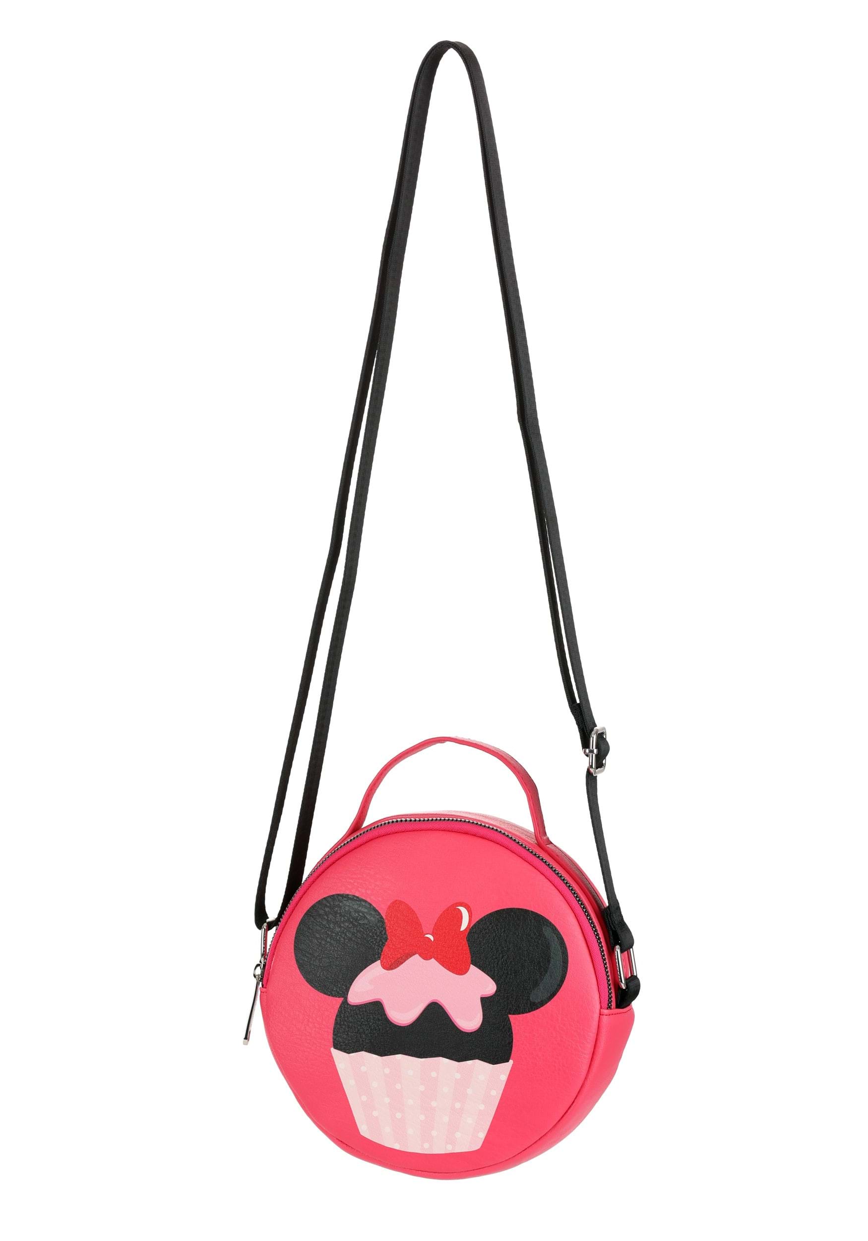 Minnie Cupcake Round Crossbody Bag