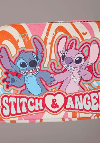 New Her Universe Disney Lilo and Stitch Confetti Heart Crossbody Bag Purse  Angel