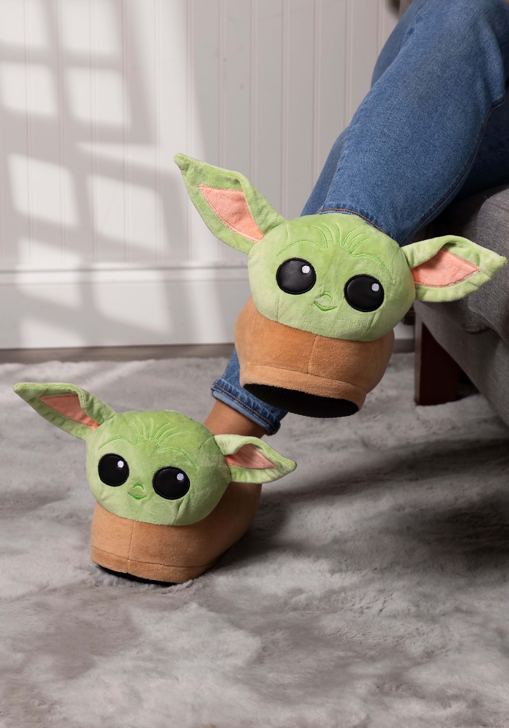 Structureel Inferieur Havoc Star Wars The Mandalorian Grogu Slippers for Adults