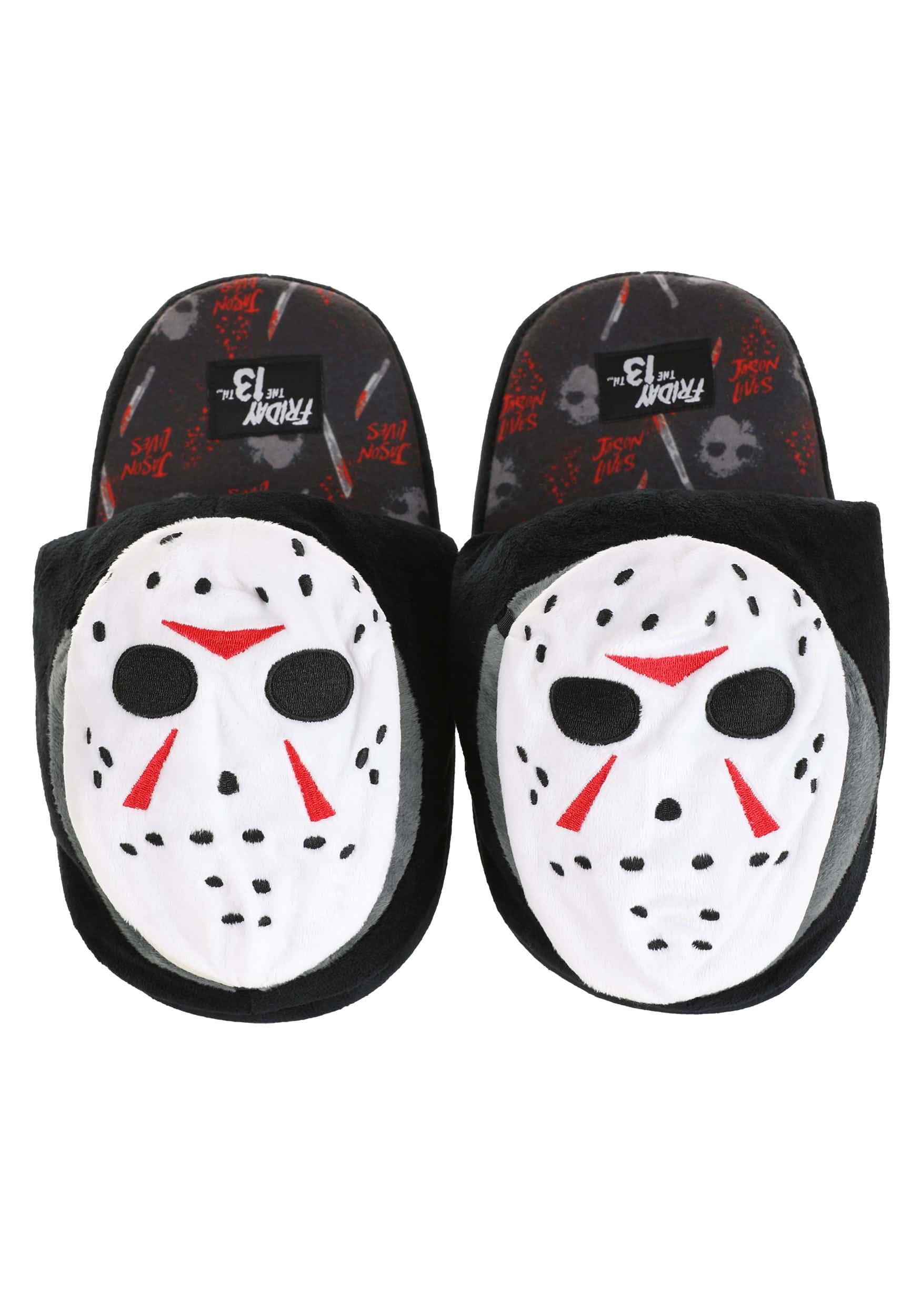 Friday the 13th Jason Adult Slippers