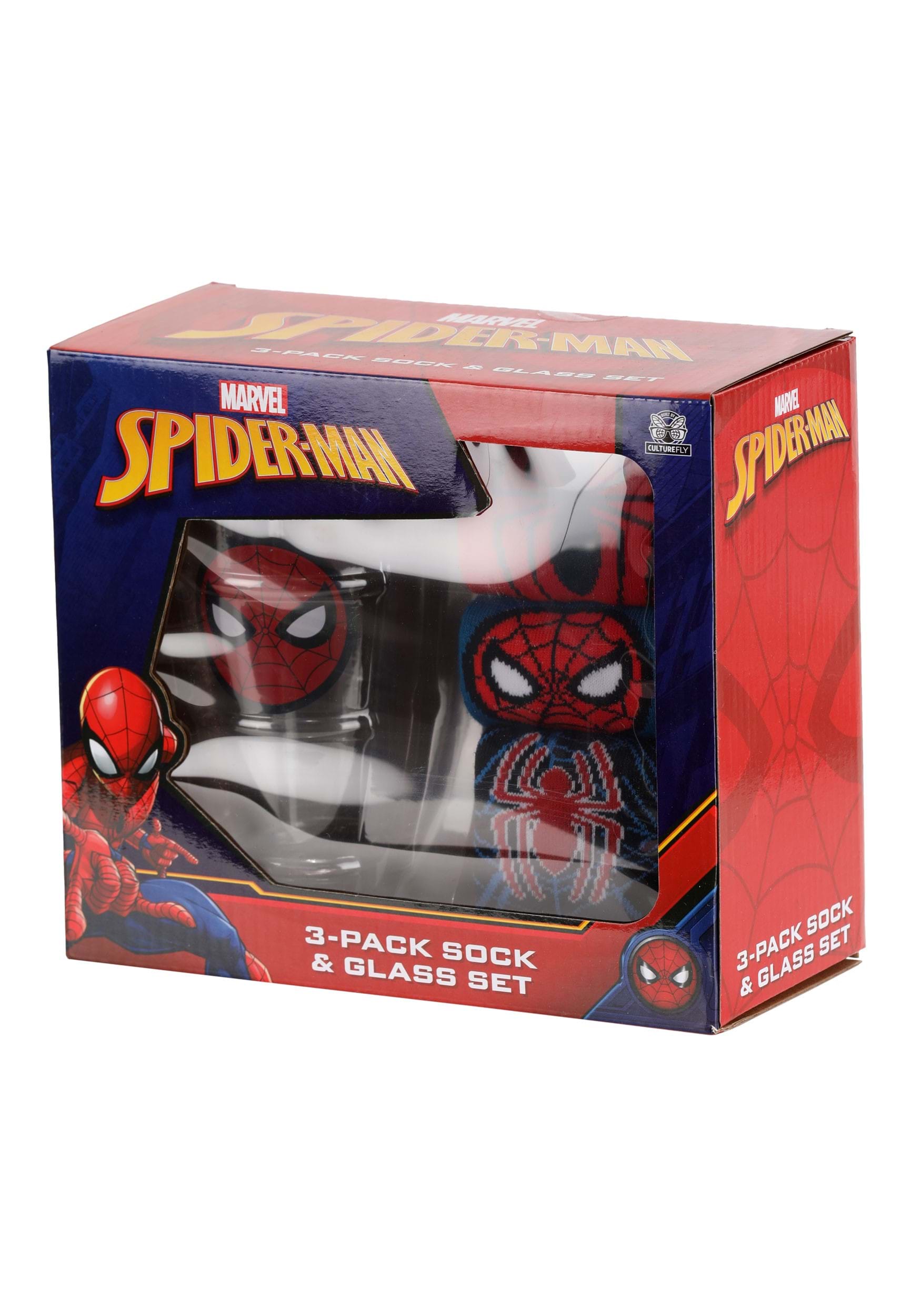 Spider-Man Pint Glass Bundle