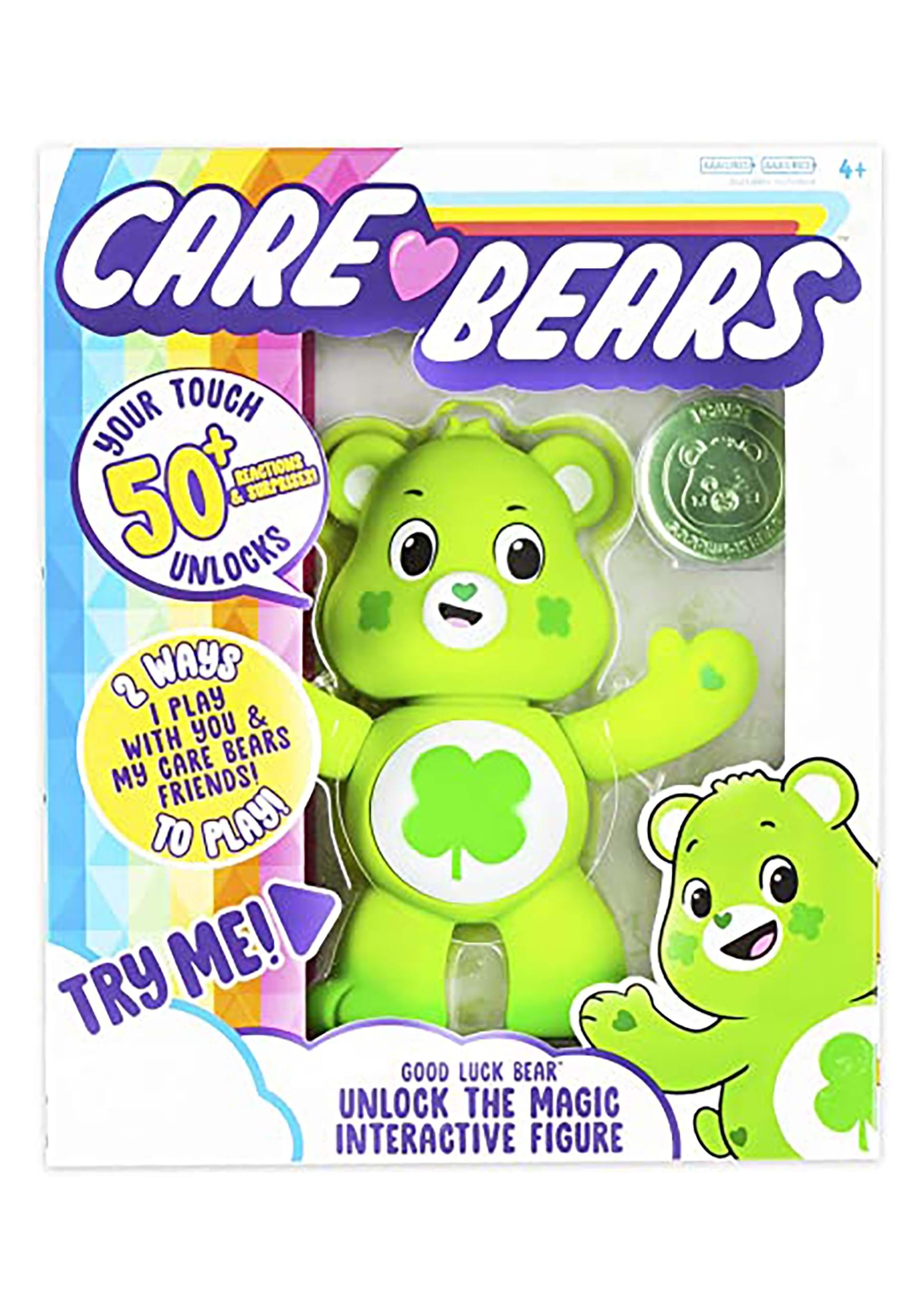 Care Bears Light Good Luck Bear Up Collectible Figure