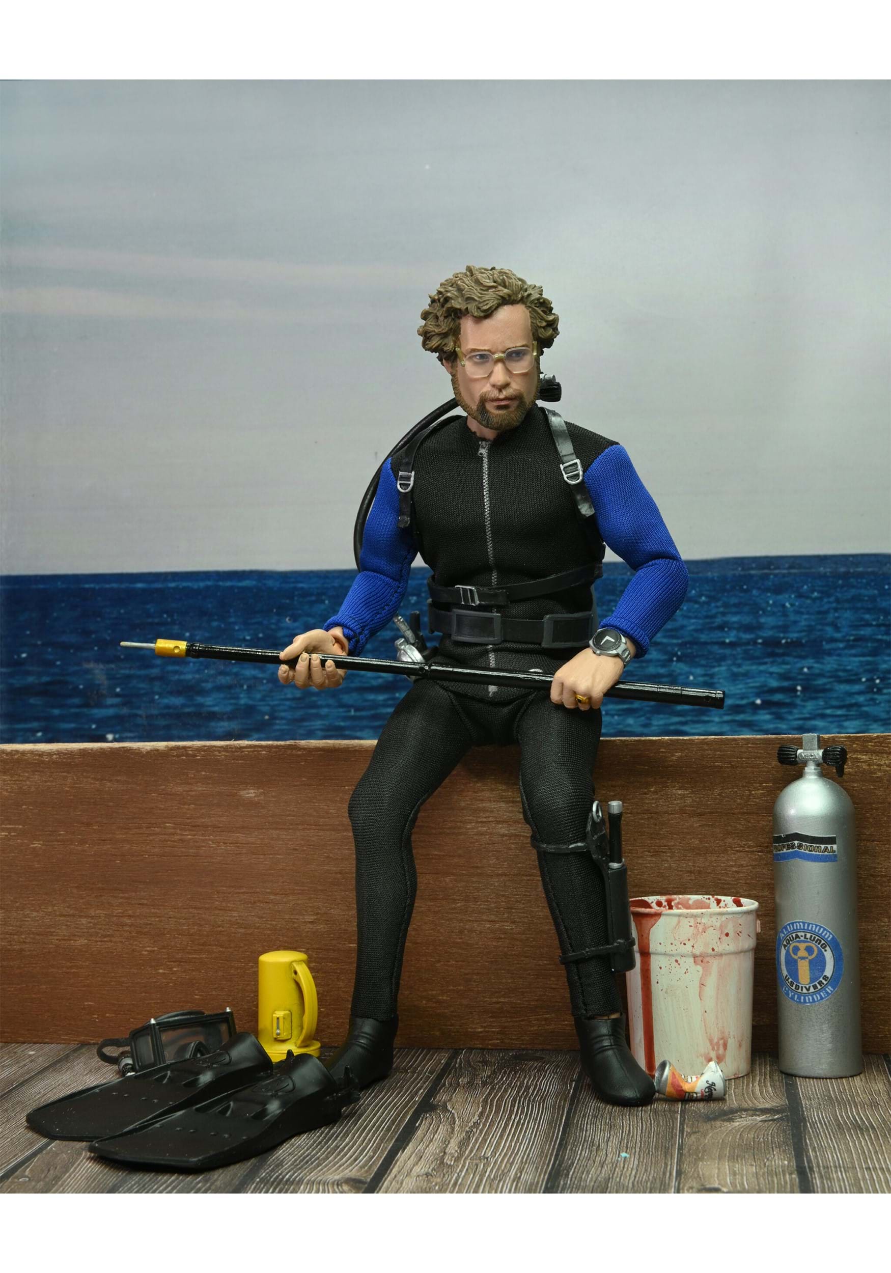 Jaws Hooper (Shark Cage) 8 Inch Scale Clothed Figure