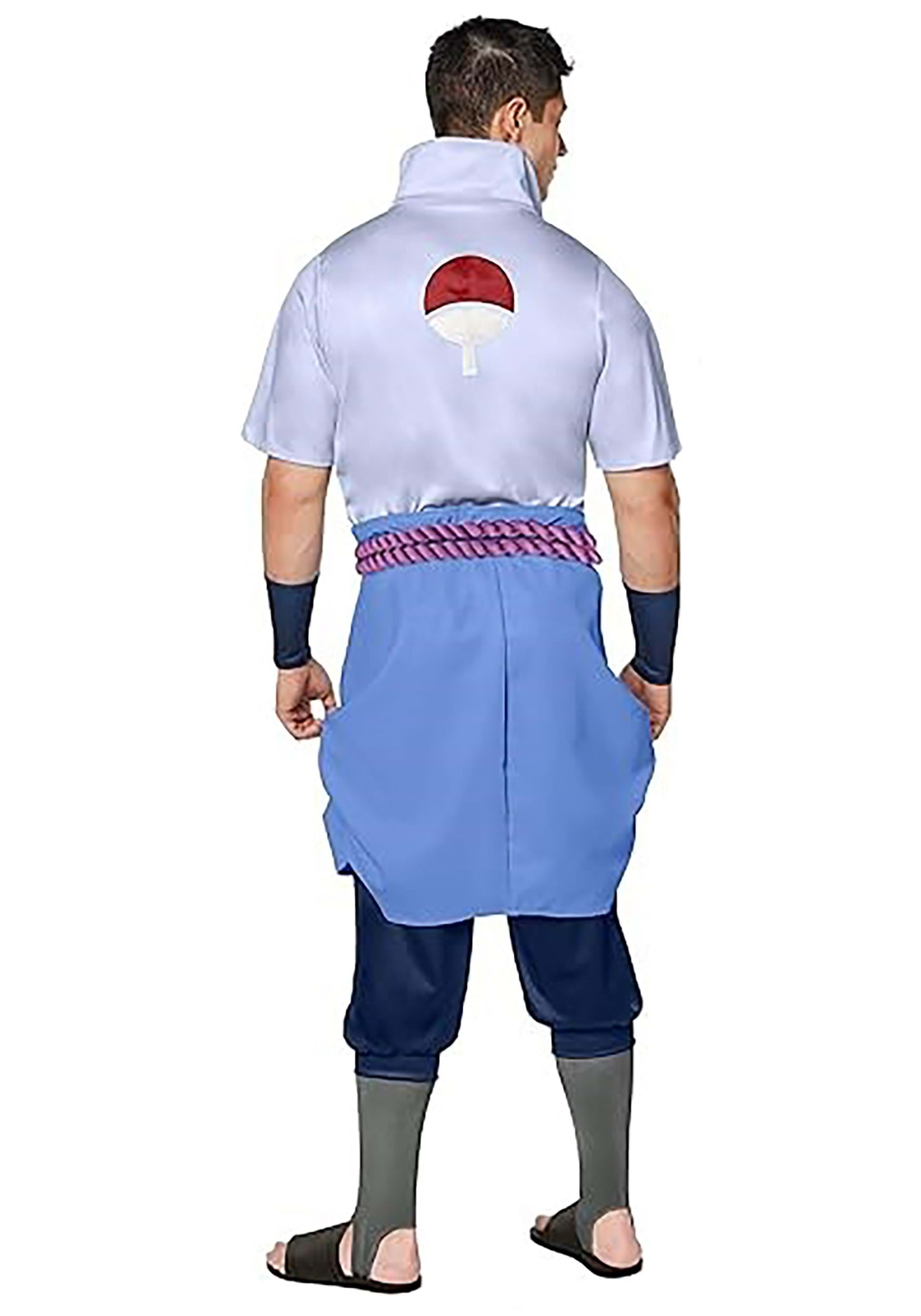 Anime Cosplay Uchiha Sasuke Costumes For Adults Man Woman Shoes