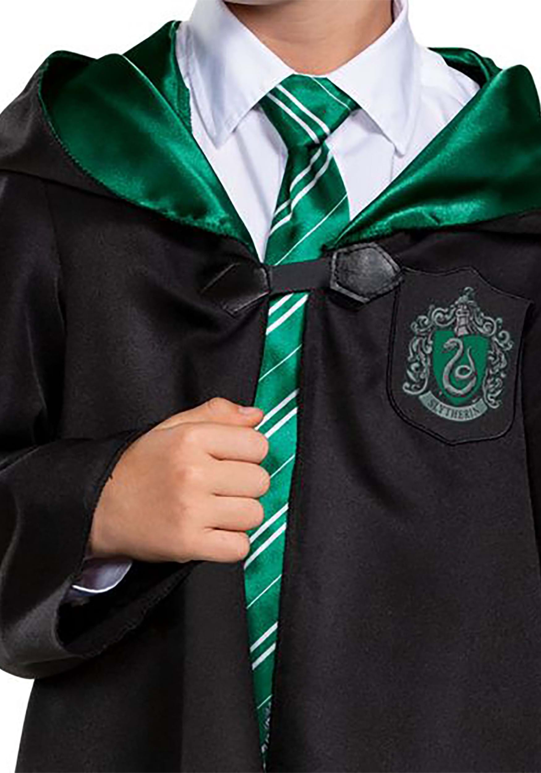 Harry Potter Child Classic Slytherin Robe Costume for Kids