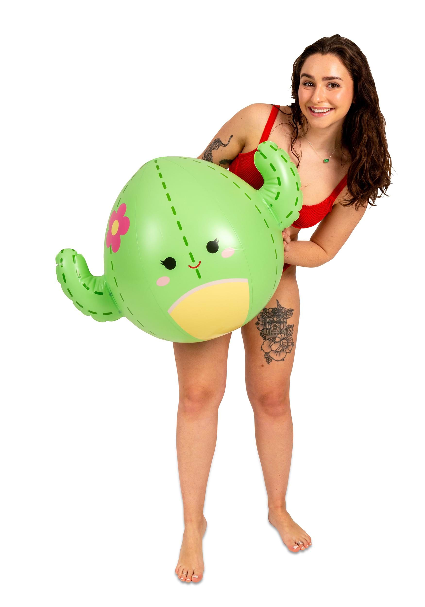 Squishmallow Maritza Cactus Inflatable Beach Ball