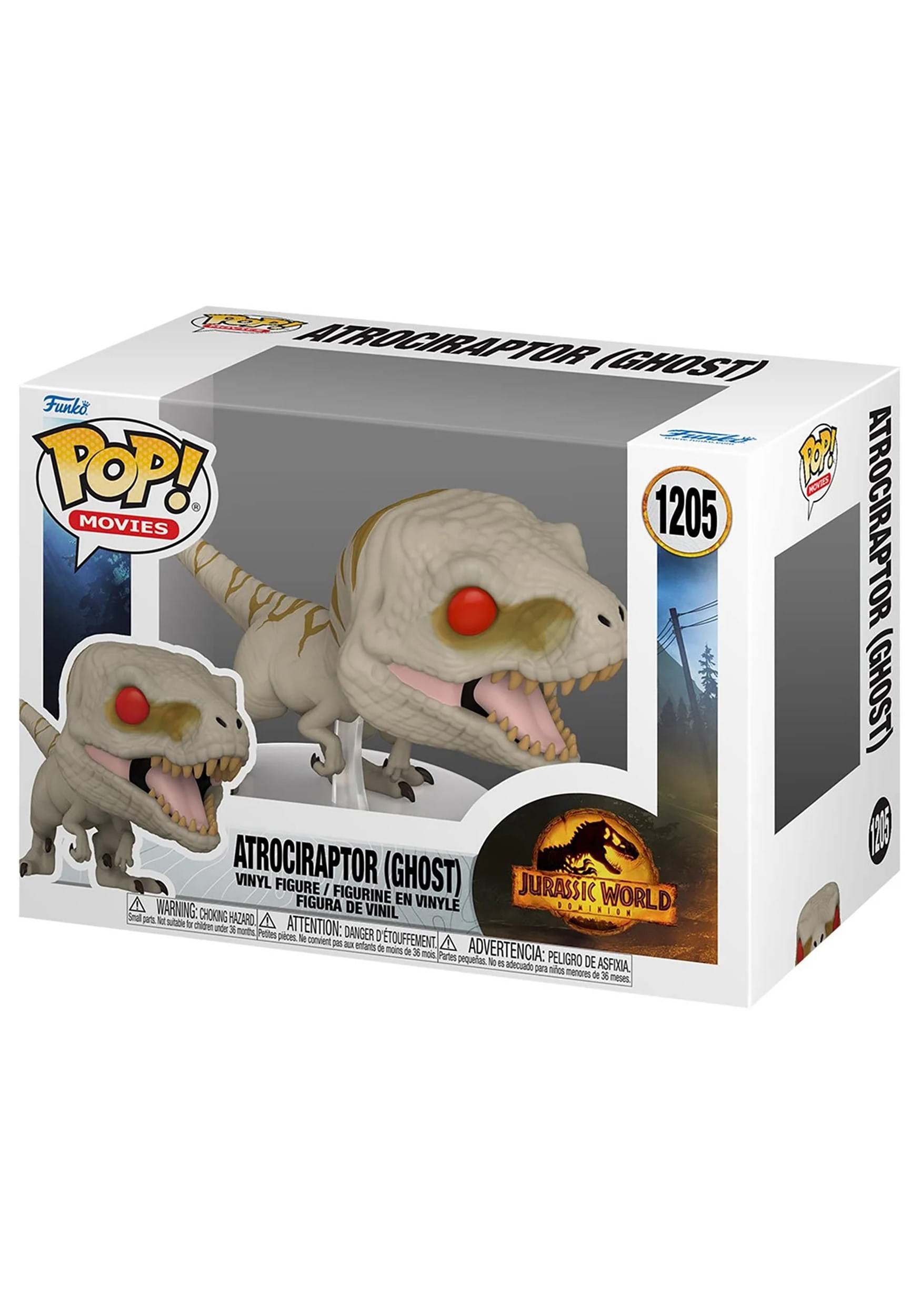 POP! Movies: Jurassic World Dominion - Atrociraptor (Ghost) Vinyl Figure