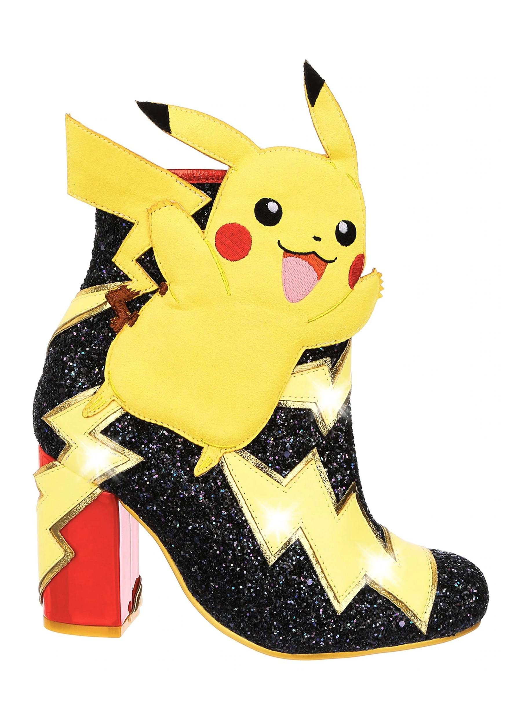 Irregular Choice Pokémon Shock Walk Pikachu Boots