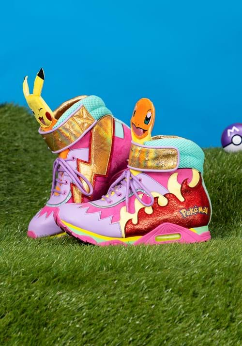 Irregular Choice Pokemon Flames and Bolts Sneaker 