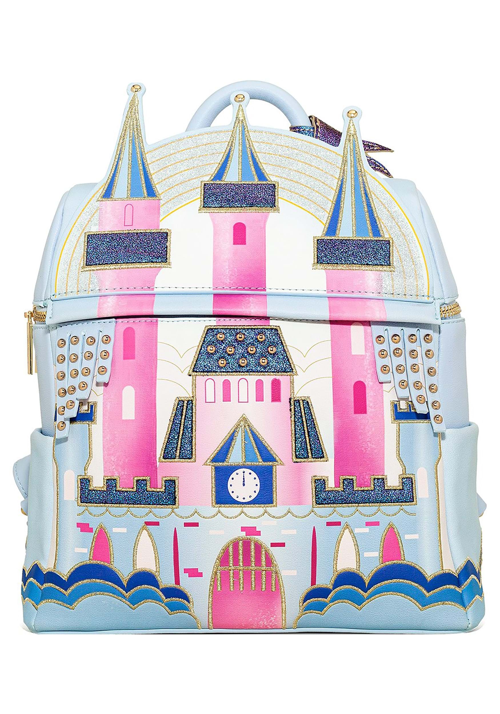Loungefly Disney Sleeping Beauty Castle Crossbody Princess Aurora Bag/  Purse