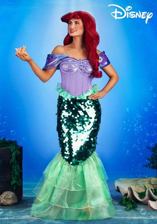 Disney Little Mermaid Premium Ariel Mermaid Costume