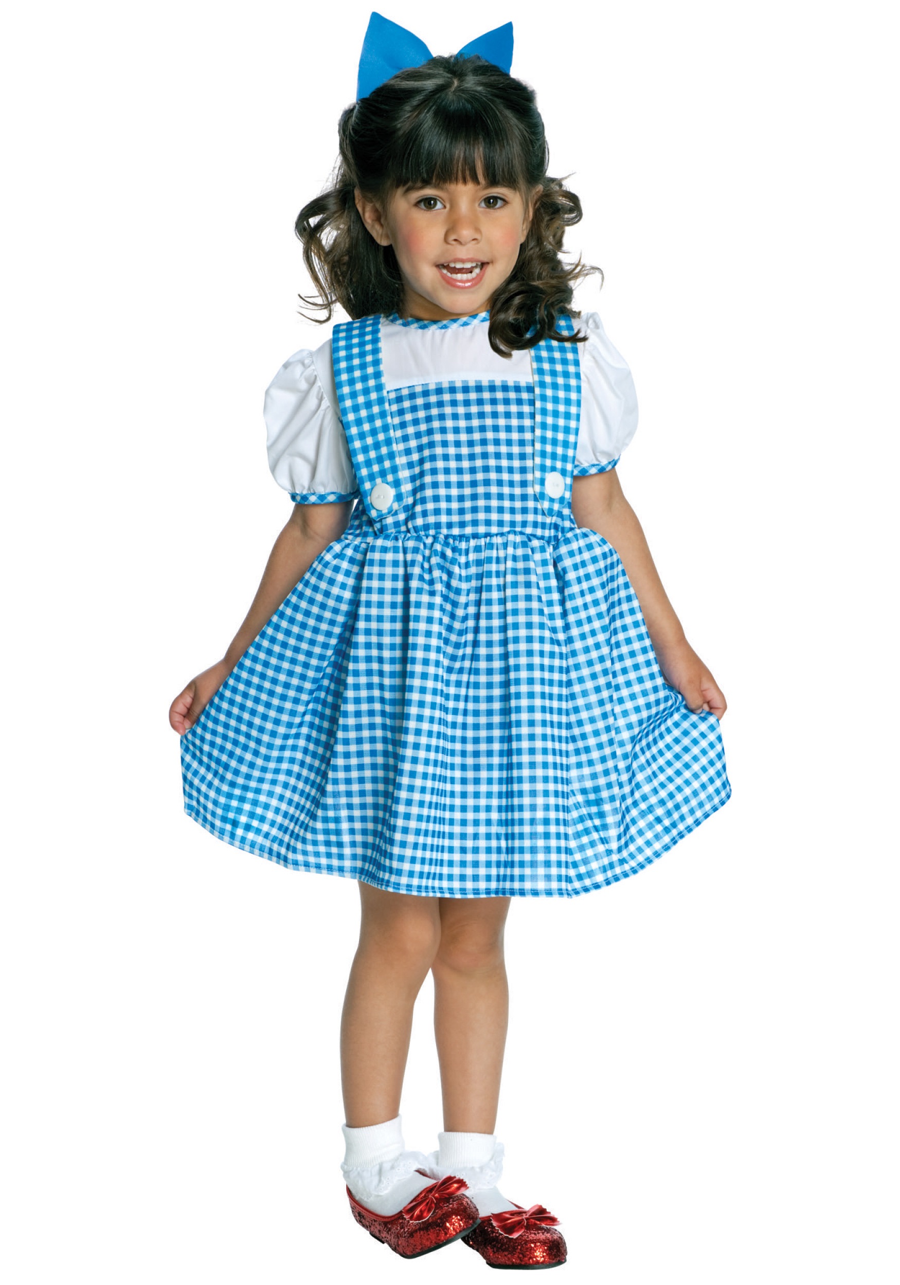 Photos - Fancy Dress Rubies Costume Co. Inc Girls Dorothy Costume for Toddlers Blue/White R 