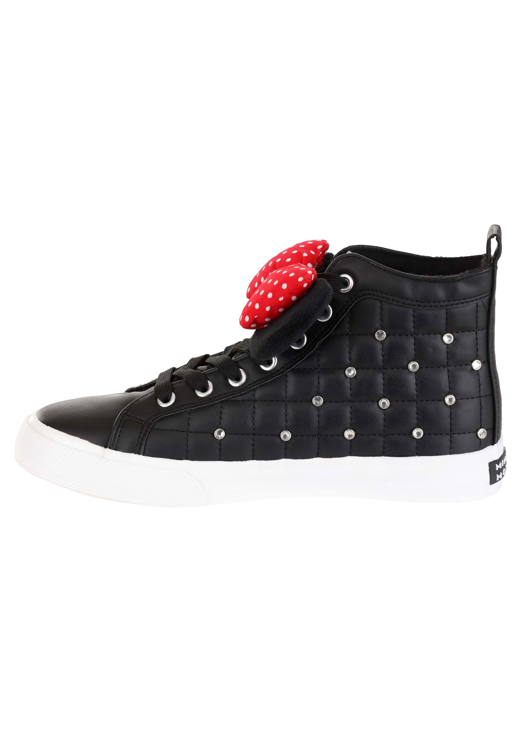 Women's Minnie Mouse High-Top Shoes