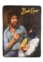 Bob Ross 45"x60" Fleece Blanket Alt 4